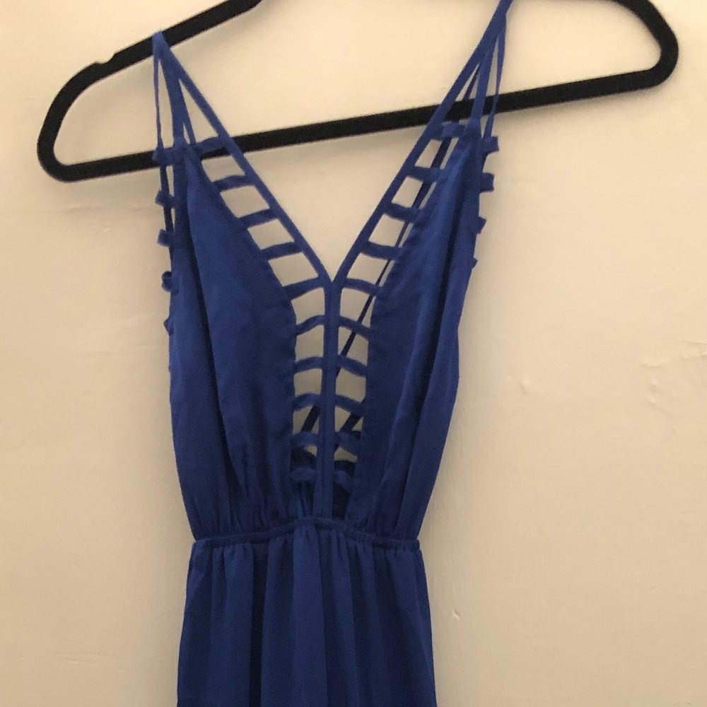 Royal Blue Jumpsuit